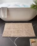 MAXISHOP Italia Collection Covoras de baie GOELA Maro deschis 60 x 90 cm Bumbac Covor baie