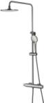 BronX Coloana de dus cu baterie termostatica Lemark Bronx LM3770GM Grafit, cu dus tip ploaie