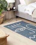 MAXISHOP Italia Collection Covor de exterior YAVU Albastru 80 x 150 cm Covor
