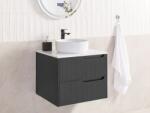 Maxishop Masca pentru lavoar de perete QUINTELA 60 cm Negru