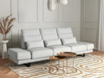MAXISHOP Italia Collection Canapea cu 3 locuri IKAST Gri deschis Canapea