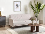 MAXISHOP Italia Collection Canapea extensibila cu 3 locuri SENJA In sintetic Bej deschis Canapea