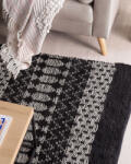 MAXISHOP Italia Collection Covor SOKUN Negru 140 x 200 cm Piele naturala Covor