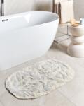 MAXISHOP Italia Collection Covoras de baie DERIK Gri deschis 60 x 90 cm Bumbac Covor baie