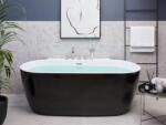 Maxishop Cada freestanding ROTSO 170 x 80 cm Negru Alb