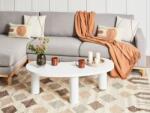 MAXISHOP Italia Collection Masuta de cafea AUBURN Alb Masa de cafea