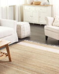 MAXISHOP Italia Collection Covor MIRZA Roz pastel 160 x 230 cm Iuta Covor