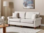 MAXISHOP Italia Collection Canapea cu 3 locuri GINNERUP Bej deschis Canapea
