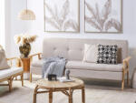 MAXISHOP Italia Collection Canapea extensibila cu 3 locuri TJORN Bej Canapea