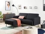 MAXISHOP Italia Collection Coltar cu 2 locuri BREDA Negru Dreapta