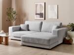 MAXISHOP Italia Collection Coltar cu 3 locuri LOFOTEN Gri deschis Stanga
