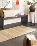 MAXISHOP Italia Collection Covor TALPUR Galben 80 x 300 cm Iuta Covor