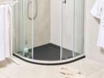 Maxishop Cadita de dus PARON 80 x 80 x 3 cm Negru