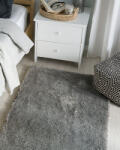 MAXISHOP Italia Collection Covor shaggy EVREN Gri deschis 80 x 150 cm Covor