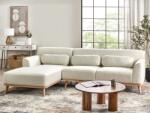 MAXISHOP Italia Collection Coltar cu 3 locuri SIMOS Alb-murdar Dreapta