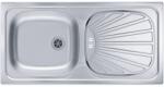 Alveus Chiuveta inox Basic 80 satin dreapta Chiuveta