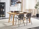 MAXISHOP Italia Collection Masa de dining BARNES Frasin natural 160 cm 90 cm