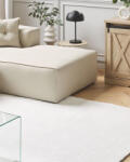 MAXISHOP Italia Collection Covor shaggy DEMRE Alb 140 x 200 cm Covor