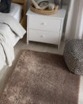 MAXISHOP Italia Collection Covor shaggy EVREN Maro deschis 80 x 150 cm Covor