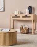 MAXISHOP Italia Collection Masa consola RANDA Maro deschis