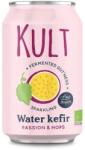 Kult Water Kefir, воден кефир, хмел и маракуя, 330 мл