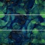 Paradyz üveg panel NAVY 25X75X3 cm