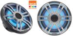 Hertz HEX 6.5 S-LD-G Vízálló koaxiális hangszóró RGB LED 12748 (8018823135061)