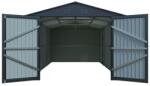 Riwall PRO PRO RMCG 20x10 Anthracite Fém garázs 6 x 3 m nyeregtetővel, antracit CG-K2010 (CG-K2010)