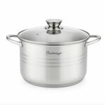 Bachmayer Fazék üveg fedővel 15, 5L rozsdamentes inox Bachmayer BM-1055 - pepita