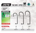 Decoy JIG HOROG DECOY PRO PACK JIG72 UPPER FINE WIRE #1/0 (996072) - turfishing