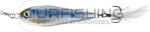 LIVETARGET Flutter Shad Jigging Spoon Silver/blue 55 Mm 14 G (lt200701)