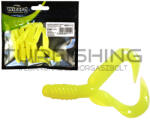 Wizard Harpex Twist Double Lime 7cm 5pcs/bag (86957110) - turfishing