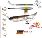 Herakles LEFTAIL WORM 4.8" 12cm River Craw (ARHKLEW74) - turfishing