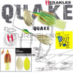 Herakles SPINNERBAIT QUAKE 1 1/2oz 42gr Chartreuse/Orange (ARHKFM05) - turfishing