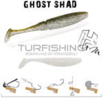 Herakles GHOST SHAD 10cm WHITE/SILVER (ARHKAU06) - turfishing
