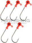 NEVIS Twister fej piros 5/0 7g 5db/cs AKCIÓ -20% (8560-752)