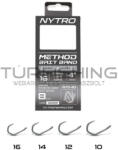 Nytro Nto-b3 Előkötött Szakáll Nélküli Csaligyűrűs Method Előke 10 Cm 16/0, 19mm (y2300029) - turfishing