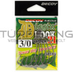 Decoy OFFSET HOROG DECOY WORM 21 DIGGIN HOOK 3/0 (814437) - turfishing