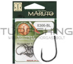 Maruto Horog 8366bl Carp Hooks Barbless Straight Eye Forged Reversed Ringed Hc Black Nickel 10 (43206010)