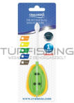 Cralusso Big Rocket Method Kosár+töltő Fluo Zöld (1+1db/csomag) 70 G (58275870) - turfishing
