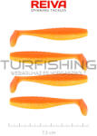 REIVA Flat Minnow shad 7, 5cm 4db/cs (Shiny Orange) (9902-810) - turfishing