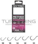 Nytro Nto-b2 Előkötött Szakáll Nélküli Csaligyűrűs Method Előke 10 Cm 18/0, 15mm (y2300015) - turfishing