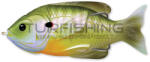 LIVETARGET Sunfish Walking Bait Natural/green Bluegill 75 Mm 12 G (lt202554) - turfishing