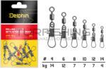 Delphin Egymásba záródó forgókapocs / 10 db #4/14kg (101003569)