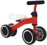 JHT Bicicleta fara pedale JHT pentru copii, 12-36 luni, din Otel Carbon si Plastic, cu Manere si Scaun moale, Scooter de echilibru, Rosu (JHT-SCOOTER12CM-Rosu)