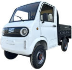 Blade Pickup electric utilitar tip camioneta electrica PICKUP BLADE CARGO PRO 12 fara permis, 3000W, viteza 25 km h, autonomie 100 km, Alb + Negru (BLD43080ABN)