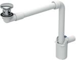 Geberit - Sifon economic pentru lavoare cu preaplin, ClickClack, crom 152.073. 21.1 (152.073.21.1)