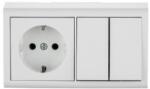 OVIVO Comutator + Priza Schuko PT Nivo Ovivo OV00680 (OV00680)