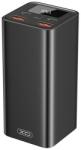 XO pb97 vésztöltő 2 usb+2 type-c aljzat (20000mah, 65w, pd gyorstöltő, led kijelző) fekete (XO-PB97) - rufusz