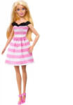 Mattel Barbie 65. évfordulós divatbaba csíkos ruhában (HTH66) - morzsajatekbolt